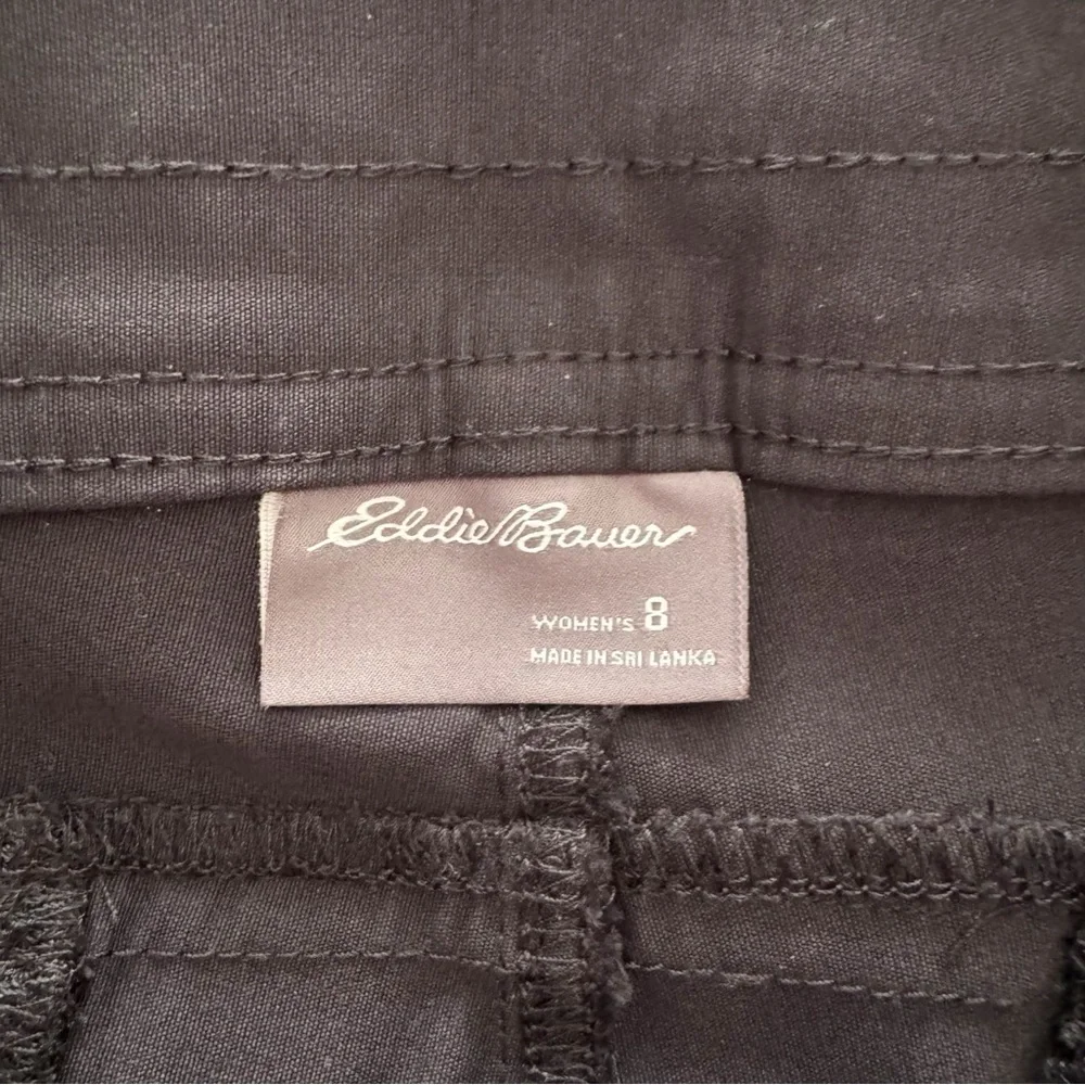 Eddie Bauer Stretch UPF 50 Rolled Hem Adjustable Length Bermuda Shorts - Size 8 - Picture 4 of 5